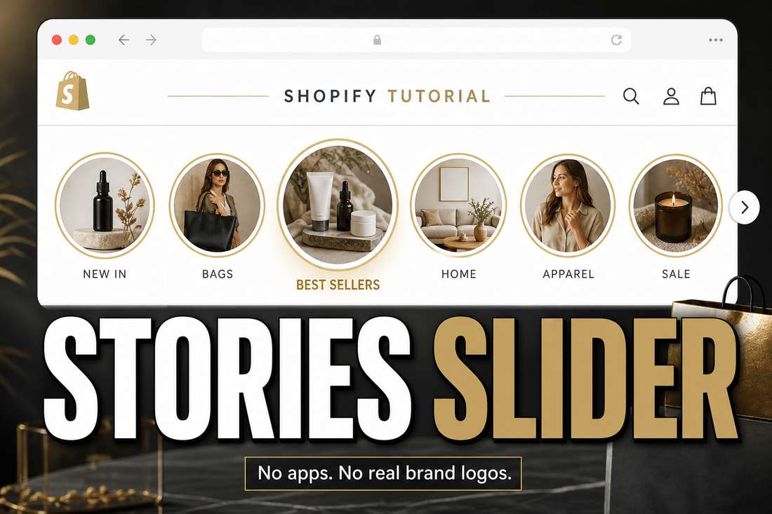 Interactive stories slider Shopify tutorial thumbnail