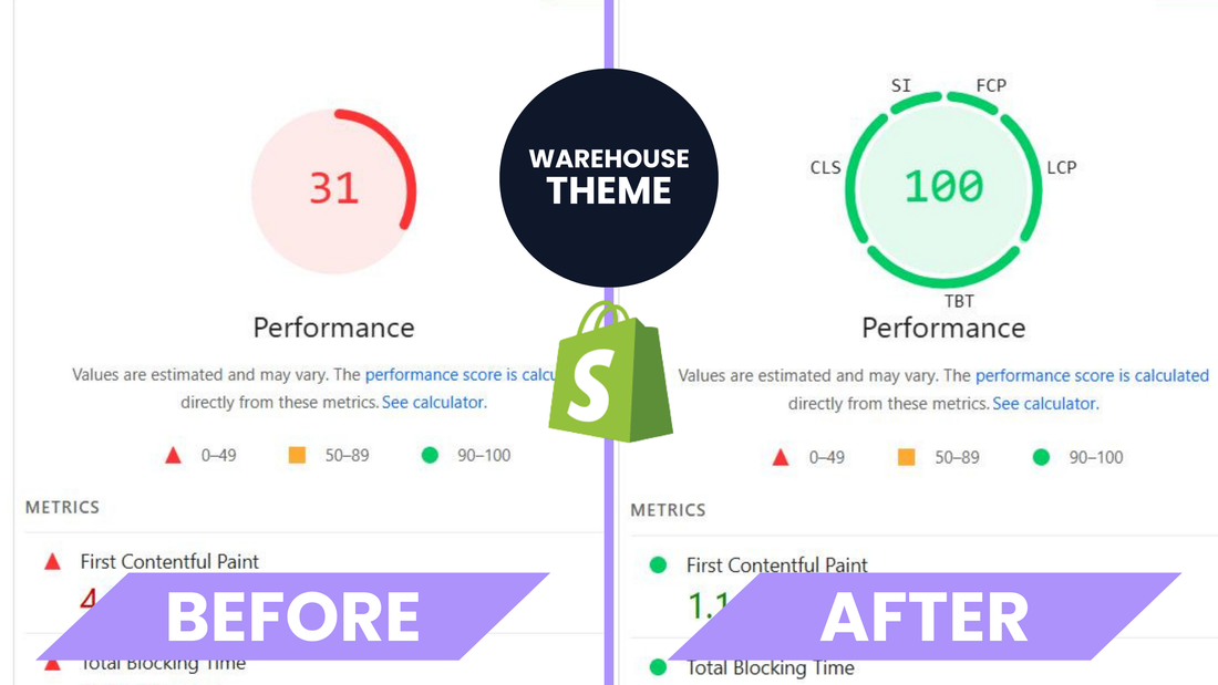 Is Shopify's Warehouse Theme Slow? Why This Store Had a 13-Second Page Load (And How I Fixed It)