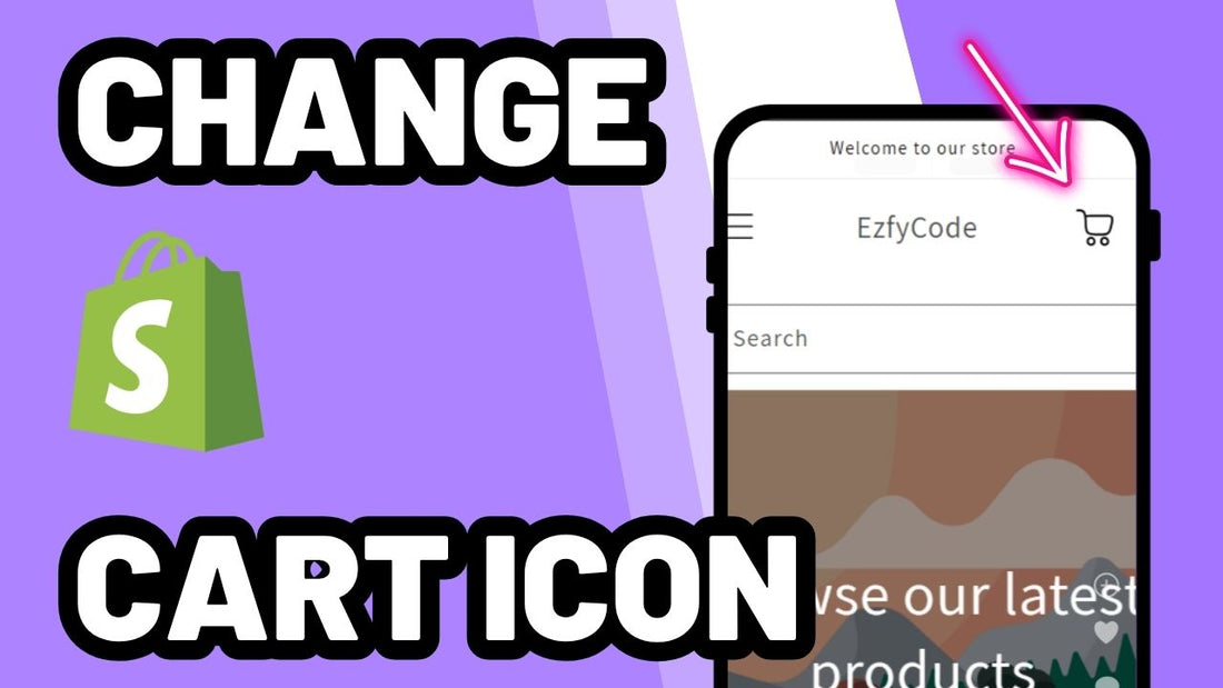 How to Replace the Default Shopify Cart Icon (No Apps)