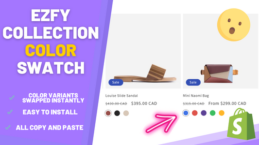 Add Color Swatches to Shopify Collections and Cards (No Apps)