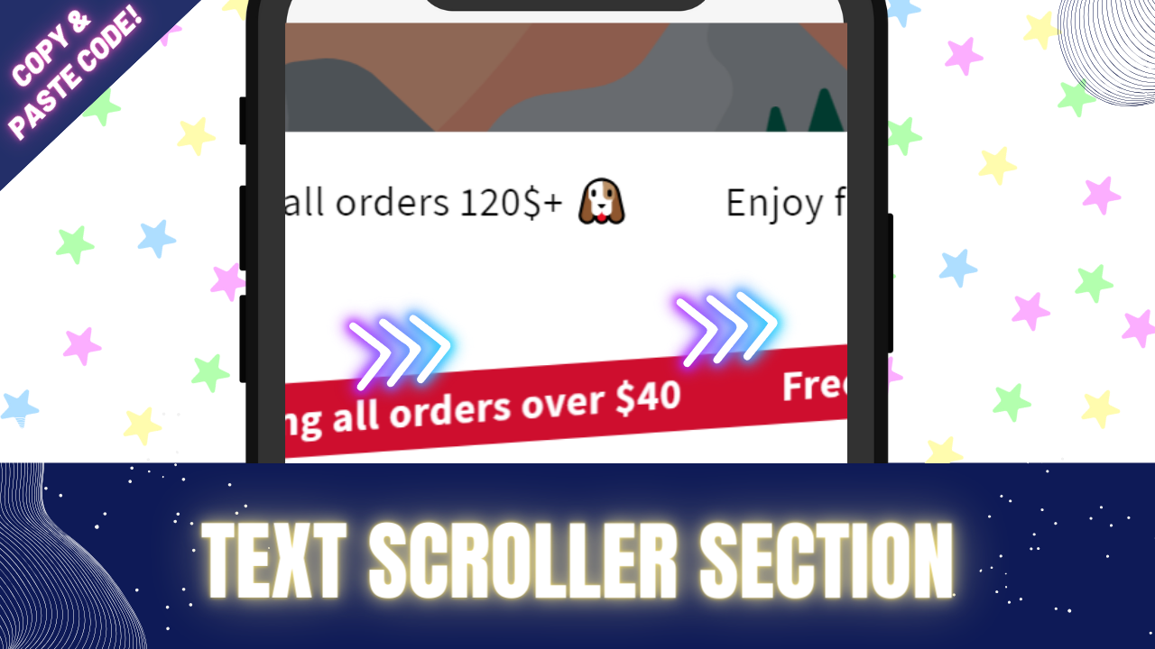Text Scroller | EZFYCODE