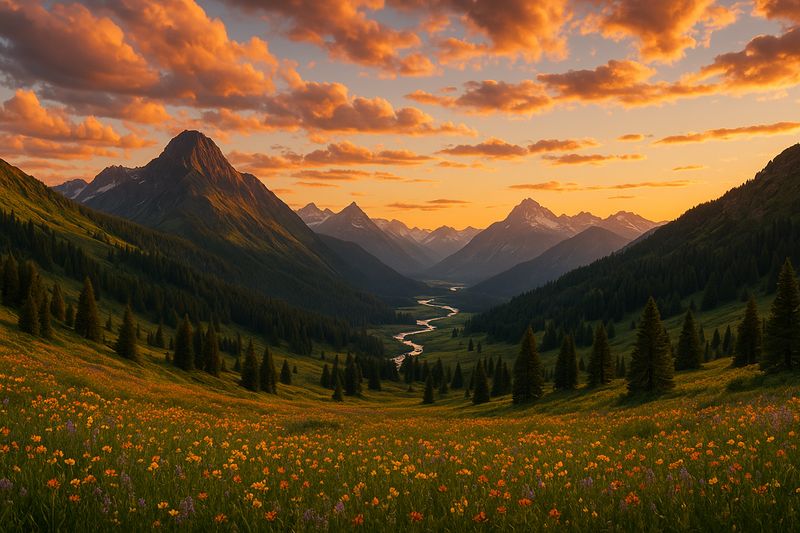 Random landscape, 16:9