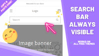 Visible Search Bar
